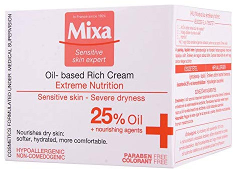 MIXA Richhaltige Creme auf Ölbasis, 50 ml