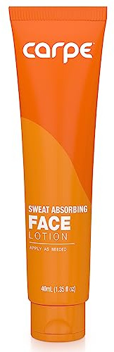 Carpe Anti-Sweat Face – Hilft das Gesicht, das Gesicht zu halten und zu beruhen, schweißabsorbierende Gel-Lotion – Plus Öl-Gesichts-Kontrolle – mit Silika-Mikrospheres und Jojoba-Sternen