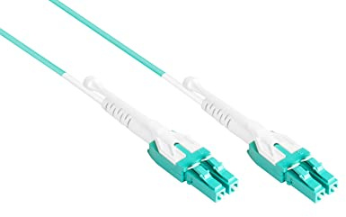 Good Connections Câble OM3 LWL - DUPLEX - LC vers LC - UNIBOOT - Multimode 50/125-1/10/40/100 Gigabit Ethernet - Câble fibre optique - 20 m