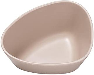 LindDNA Curve Schale M aus Steingut in der Farbe Sand, Maße: 22cm x 20cm x 10cm, 991435