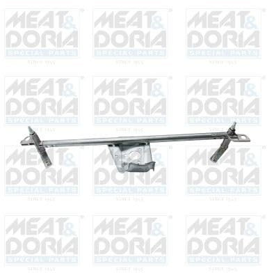 MEAT & DORIA 227052 Wischergestänge Scheibenwischergestänge Vorne