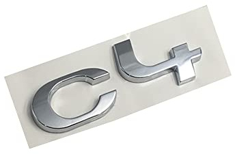 TW PREMIER Coche Trasero Insignia Letras de Pegatina, para Citroen C4 C4L C5 Maletero Externo Decoración Diseño Accesorios,A