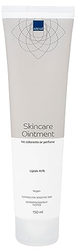 Abena Hautsalbe, 150 ml, Heilsalbe, Barriere-Creme für empfindliche Haut, Juckreiz, Linderung von Ekzemen, Schuppenflechte, Behandlung von Hautreizungen und Juckreiz | Linderung von Ekzemen, Schuppenflechte, Behandlung von Hautreizungen und Juckreiz