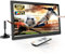 Desobry Televisor Portátil 15,6 Pulgadas HD 1080P - TV Camping con Batería 3000mAh, Sintonizador DVB-T2, HDMI/USB/AV - para Caravanas, Jardín