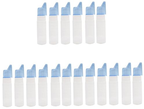 FRCOLOR 18piezas Botella De Spray Nasal Diseño Científico y Reutilizable Rociador Goteo Para Lavado Nasal