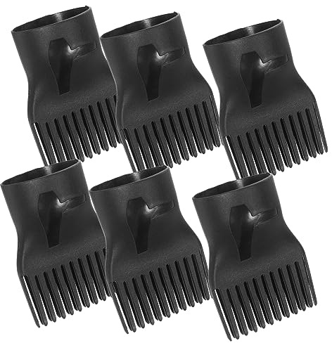 Ipetboom 10 Pezzi Accessori Pettine Per Asciugacapelli in Plastica, Compatibili La Maggior Parte Degli Asciugacapelli, Concentratore Di Vento Per Styling Chioma in Casa e Salone