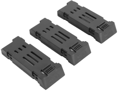 Lithium Drone Batteries 3.7V 1800mAh, Rechargeable | Batterie de remplacement pour quadricoptère E58 E68 JY109 998PRO, câble USB inclus, coque ABS robuste