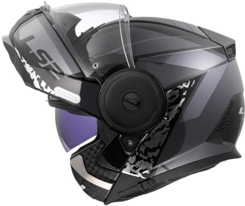 LS2, Modularer Motorradhelm Scope II OXYD Black Titanium