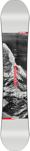 Nitro Tabla de Snowboard para Hombre Prime Raw, para Todo Terreno, Mediados y Anchos, para pies Grandes
