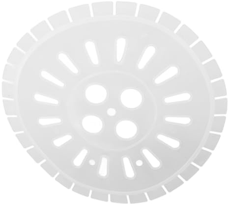 Sewroro Repuesto de Tapa Giratoria para Secadora y Lavadora, Accesorio de Plástico Blanco Diseño Multifuncional y Fácil Extracción para Lavandería