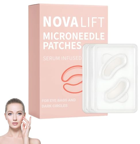 Mikro-Augenpads, Hyaluronsäure Augenpads Gegen Augenringe & Schwellung, Eye Patches Gegen Augenfalten, Stirnfalten, Zornefalten, Tiefen-Augenpflege (1)