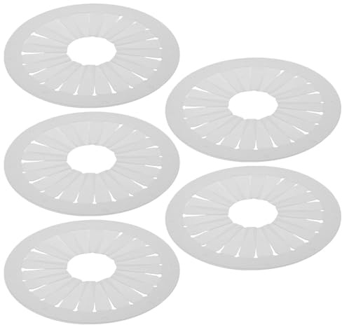 OATIPHO 5pcs 12cm Ribbon Rosette Maker Set – DIY Flower Making Template with Circular Alignment Board for Brooch Crafting, Ribbon Bow Folding Tool for Sewing and Jewellery Arts