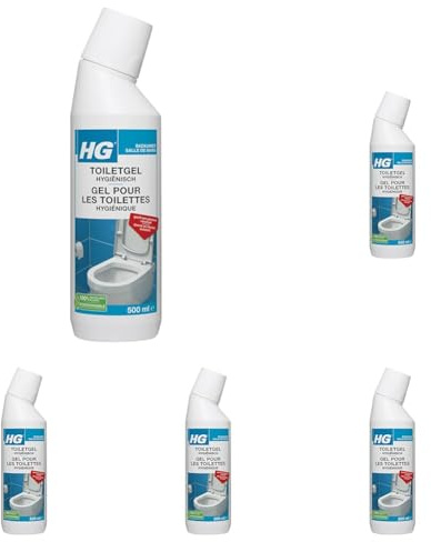 HG gel hygiénique pour les toilettes (Lot de 5)