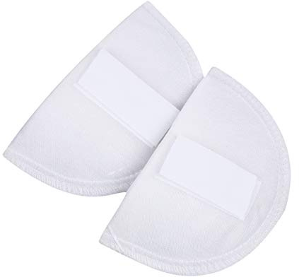 EXCEART Selbsthaftende Schulterpolster Aus Schwamm Für Damen Und Herren Anzugjacken Leichte Schulter-Push-up-Pads Zur Schulterformverbesserung Wiederverwendbar Und Waschbar 6.30X3.94X0.39In