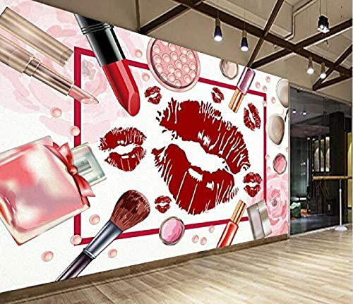 Salón De Belleza 3D Tv Pared Pintado Papel Tapiz De 3D Decoración Dormitorio Fotomural Sala Mural-430cm×300cm