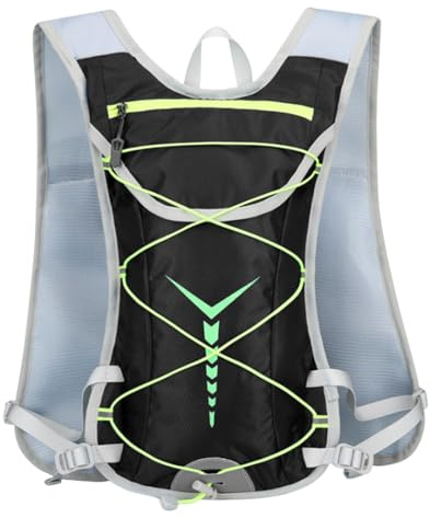 Kixolazr Trinkrucksack-Rucksack, Laufrucksack | Fahrrad-Tagesrucksack zum Wandern und Laufen - Reflektierender Wasserrucksack, Motorradtaschenrucksack, Reitreiserucksack für Camping, Laufen
