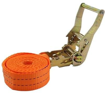 Cinghie Di Fissaggio A Cricchetto 1pc 1-12m Tie Down Cargo Strap Heavy-duty Car Cargo Elementi di fissaggio Bagagli di ancoraggio Forte cintura a cricchetto con fibbia Cintura in poliestere Cricchetto