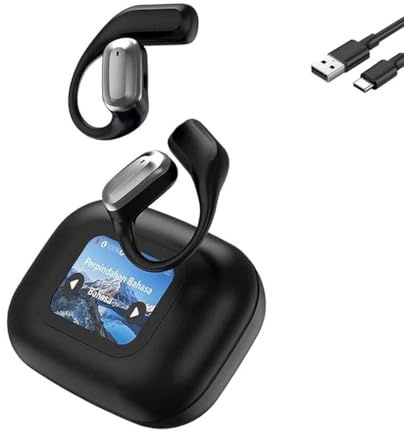 Vylaras Ai Translator Earbuds, Vylaras Earbuds, Ai Translation Wireless Bluetooth Earphones, Translation Earbuds Real Time, 144 Language High Accuracy Two Way Earbuds for Travel, Learning (Black)