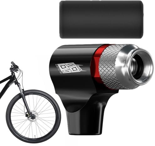 Air Pump Attachments | Pump Head Nozzle Hose Adapter Connector - Sturdy Air Pump Adapter, Flexible Inflator Hose Adapter for Cycling, Motorcycle