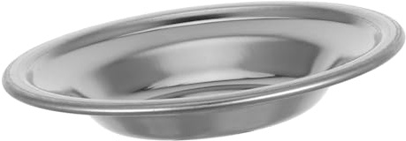 COLLBATH Stainless Steel Tea Bag Holder Tray with Space-saving Design and Versatile Use, Silver Metal Tea Bag Organiser for Household Sundries Storage and Dining Table