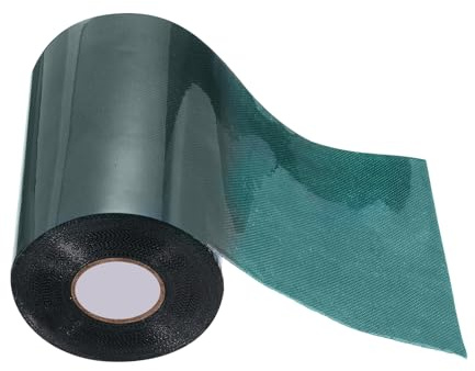 sourcing map Artificial Grass Tape 6 x 33 ft Double-Sided Carpet Artificial Turf Rolls Seam Tape Extra Strong Self-Adhesive Turf Tape for Lawn Garden Carpet Connecting Outdoor, Green