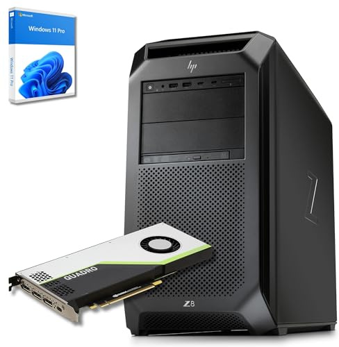 HP Z8 G4 PC Workstation Tower | 2x Intel Xeon Gold 5222| 128GB RAM | 1 TERA SSD Nvme| Nvidia RTX 4000 | Win 11 Pro Garanzia 36 Mesi (Ricondizionato)