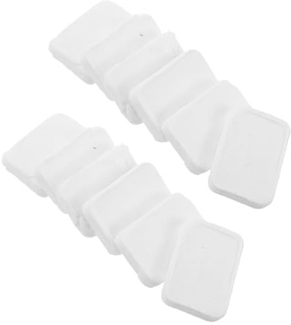 ERINGOGO 20stücke Gesichtsreinigungspad Aus Baumwolle Wiederverwendbare Wattepads Zum Entfernen Von Make-up Weiche Wattepads Für Empfindliche Haut Komprimiertes Design Für Toneranwendung