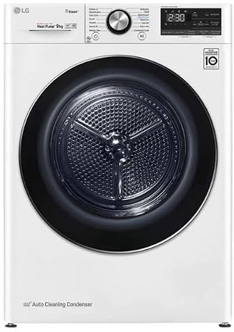 LG Clothes Dryer 9Kg RC90V9AV2W White