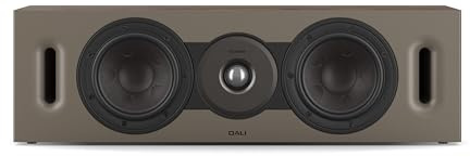 DALI SONIK Cinema – LCR Heimkino-Lautsprecher mit 29-mm Gewebekalotte & Zwei 5¼″ Clarity Cone™ SMC™ Tiefmitteltönern – Horizontal oder vertikal platzierbar - Nussbaum