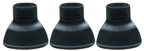 OSOLADY Boquilla para Flauta de Resina Negra para Principiantes, Fácil de Instalar y Resistente a Deformaciones, Diseño Compacto y Portátil, Compatible Flautas de 6 y 8 Agujeros