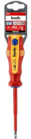 KWB Tournevis plat 4 x 100 mm pour électricité