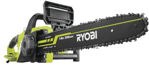 RYOBI - Motosega elettrica 1900 W 35 cm - Usi Potatura, Legna, Domestica e Occasionale - Include 1 Protezione Guida e 1 Catena da 35 cm di 52 maglie - RCS1935B