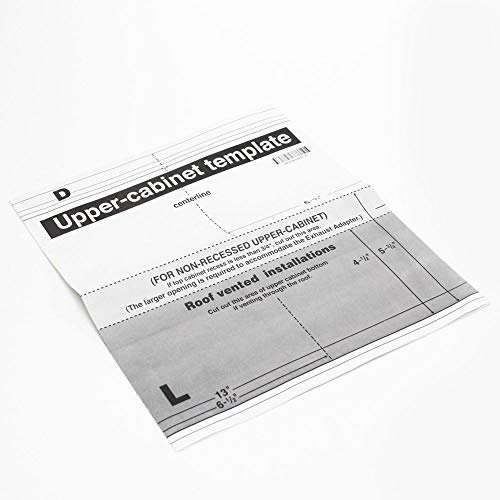 Lg 4922W5A057G Microwave Installation Template Genuine Original Equipment Manufacturer (OEM) Part