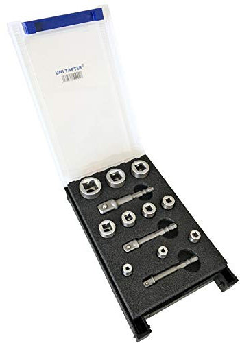 Uni Tapter® WH1000/13 Aufnahme-Satz für Gewindebohrer von M3 - M24 für Ratsche 13-tlg.