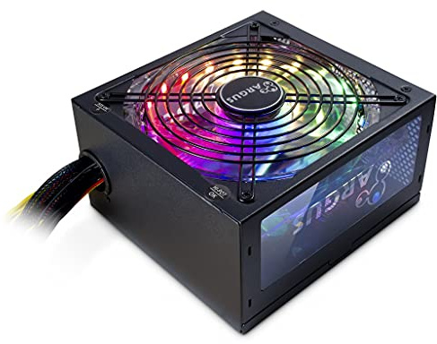 Inter-Tech Argus RGB-600W II power supply unit 20+4 pin ATX ATX Black