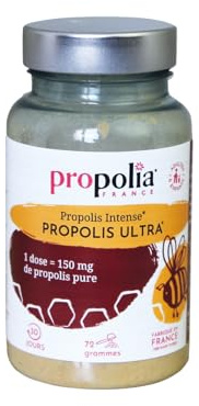 PROPOLIA - Poudre de Propolis brune Ultra - Immunité - Pot 72g