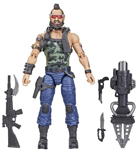 G.I. Joe Classified Series Dreadnok Ripper Sammelfigur Actionfigur 102 15,2 cm Actionfiguren für Jungen & Mädchen mit 6 Zubehörteilen