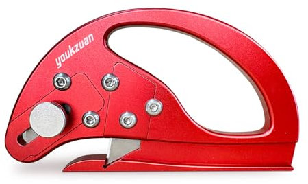 youkzuan Professional Carpet Cutting Tool Dual Function Carpet Grinding Cutter with 15 Heavy Duty Blades Retractable Cutting Knife