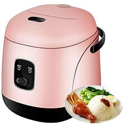 Olla arrocera, Mini Olla arrocera eléctrica, vaporera y Olla multifunción para una o Dos porciones/Personas