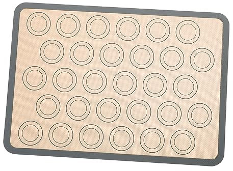 PRETYZOOM Feuille De Silicone Antiadhésive Pour La Cuisson Tapis Tapis De Pâtisserie Robuste Dimensions Lavable Au Lave-vaisselle