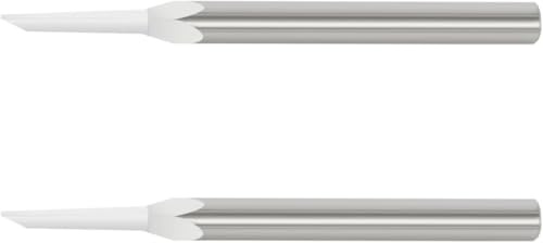 Bucasso Model Scriber Blades, 2PCS Tungsten Steel Blades for Modelling Hobby, RG Scale Model, Gundam Model Kit, Plastic Models, Scriber Replacement Blades