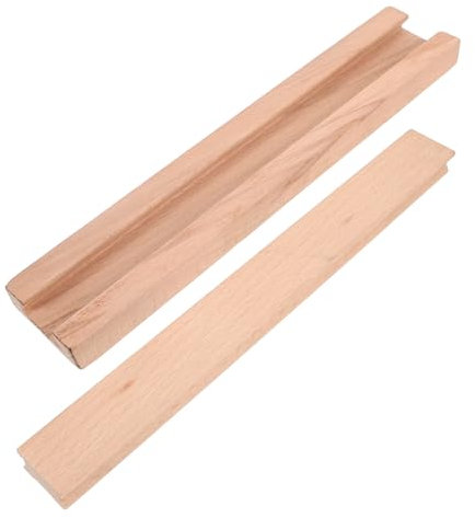GALPADA Holzschubladenschienen Stabile Mittelführungslaufschienen Untere Schubladenführung Aus Holz Ersatz Für Traditionelle Schubladenauszüge Langlebige Schubladenschienen Für Kommoden