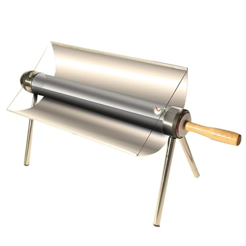 Fornello Solare Portatile – Fornello da Campeggio all'aperto da 1,5 l, in Acciaio Inox, griglia ad energia Solare per 2-3 Persone, per Viaggi Zaino in Spalla ed Escursionismo