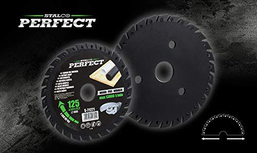 STALCO PERFECT Disque à tronçonner pour meuleuse d'angle 125 mm