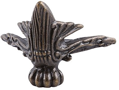 4er Set Antik Möbel Ecken Vintage Eckenschutz und Kantenschutz Decorativ Box Kantenschutz Kantenabdeckung für Tisch und Möbel Ecken