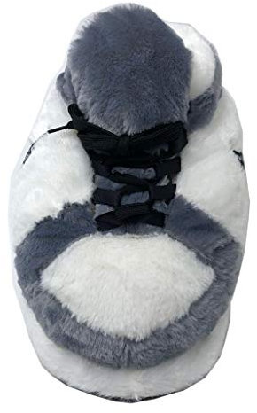 XHBYG Women/Men Cute Bread Shoes, Women Warm Home Slippers Ladies Home Shoes Big Size 36-44 House Snug Sneakers Woman Slippers 7 graywhite