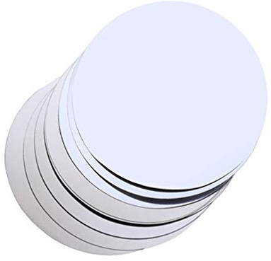 Cabilock 6stücke Pack Aluminiumfolie Weinausgießer Scheiben Flexible Tropfenstopper Für Weinausgießer Für Zuhause Gastronomie Silber Für Weinliebhaber