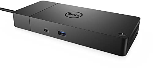 Dell Dock WD19S 180W - Black, USB, HDMI, Compatible with Dell Laptops, USB-C Enabled Laptops, Smartphones, Tablets