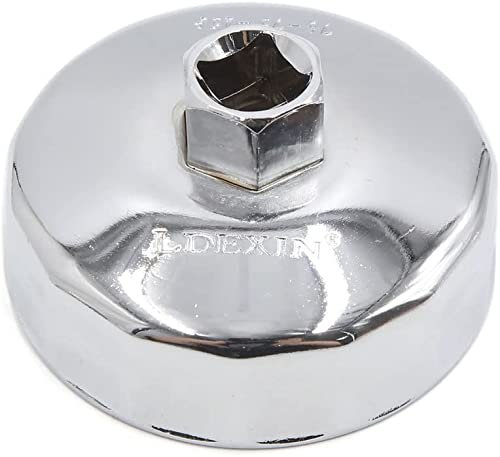 XYWHPGV 13mm Vierkantsteckschlüssel 15 Flöten 76mm Innendurchmesser Kappentyp Ölfilterschlüssel für Autofahrzeuge(b52c1 2861b 5c292 baa8c 0e1c3 4e604