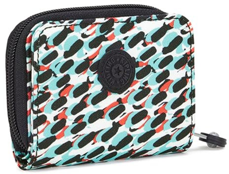 Kipling Tops Kleine Geldbörse, Abstract Print (Weiß)